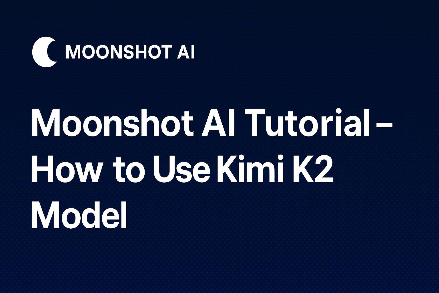 Moonshot AI - سازنده Kimi K3